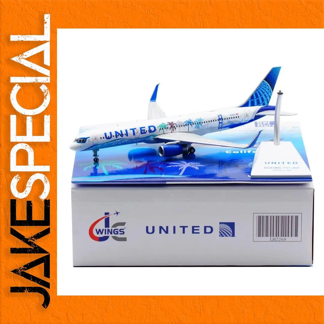 United Airlines Boeing B757-200 Diecast Model 1:200 1 United Airlines Boeing B757-200 Diecast Model 1:200