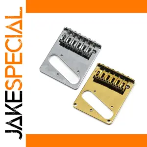 Silver Fender Tele Guitar Bridge Plate