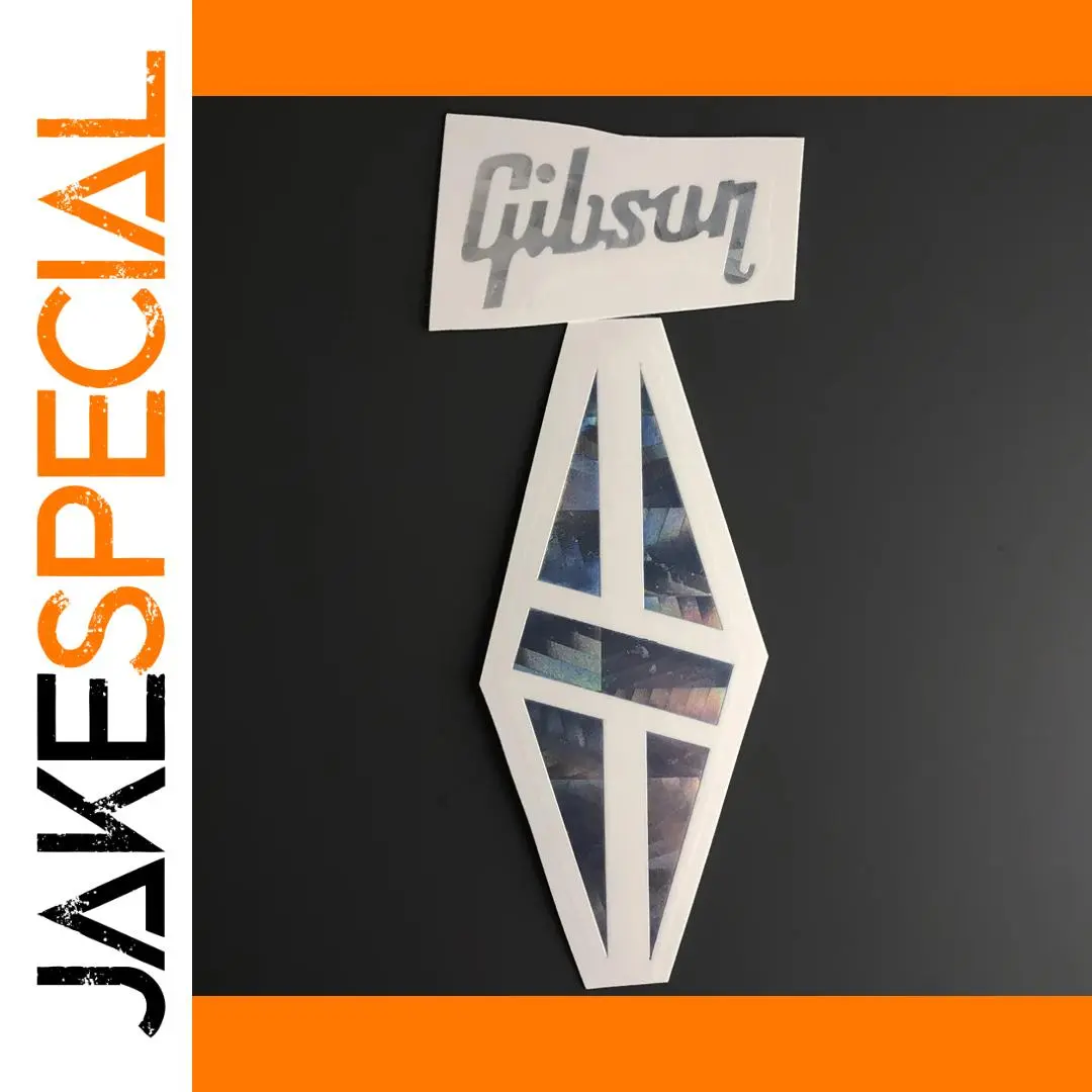 Gibson Water Slide Decal for Peghead Logos 1 Gibson Water Slide Decal for Peghead Logos