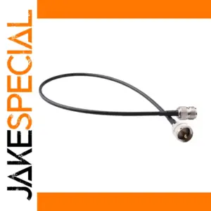 UHF to N Female RF Cable Set 50cm Dual Pack