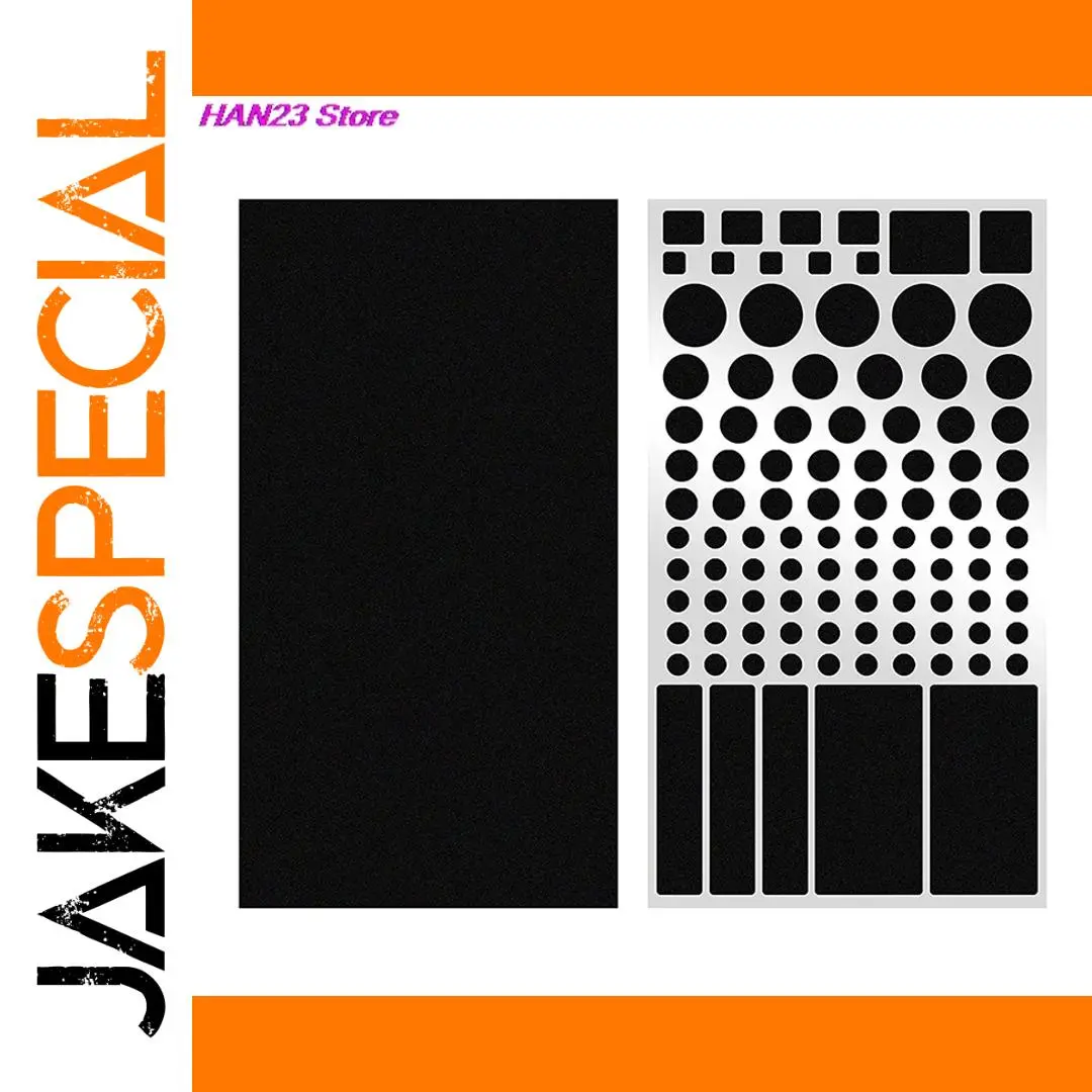 Black PVC Light-Blocking Sticker Sheet for Electronics 1 Black PVC Light-Blocking Sticker Sheet for Electronics