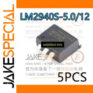 Set of LM2940S-5.0 and LM2940S-12 Voltage Regulators