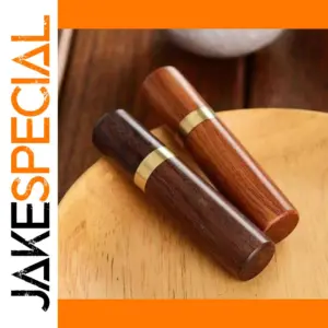 Elegant Wooden Needle Storage Case