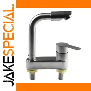 Stainless Steel Basin Faucet for Modern Sinks