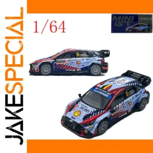 Hyundai I20 N Rally1 1/64 Diecast Model Car
