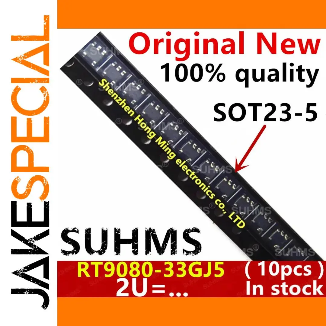 RT9080 Series Drive ICs - Pack of 10 1 RT9080 Series Drive ICs - Pack of 10