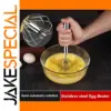 Premium Stainless Steel Egg Beater in Three Sizes