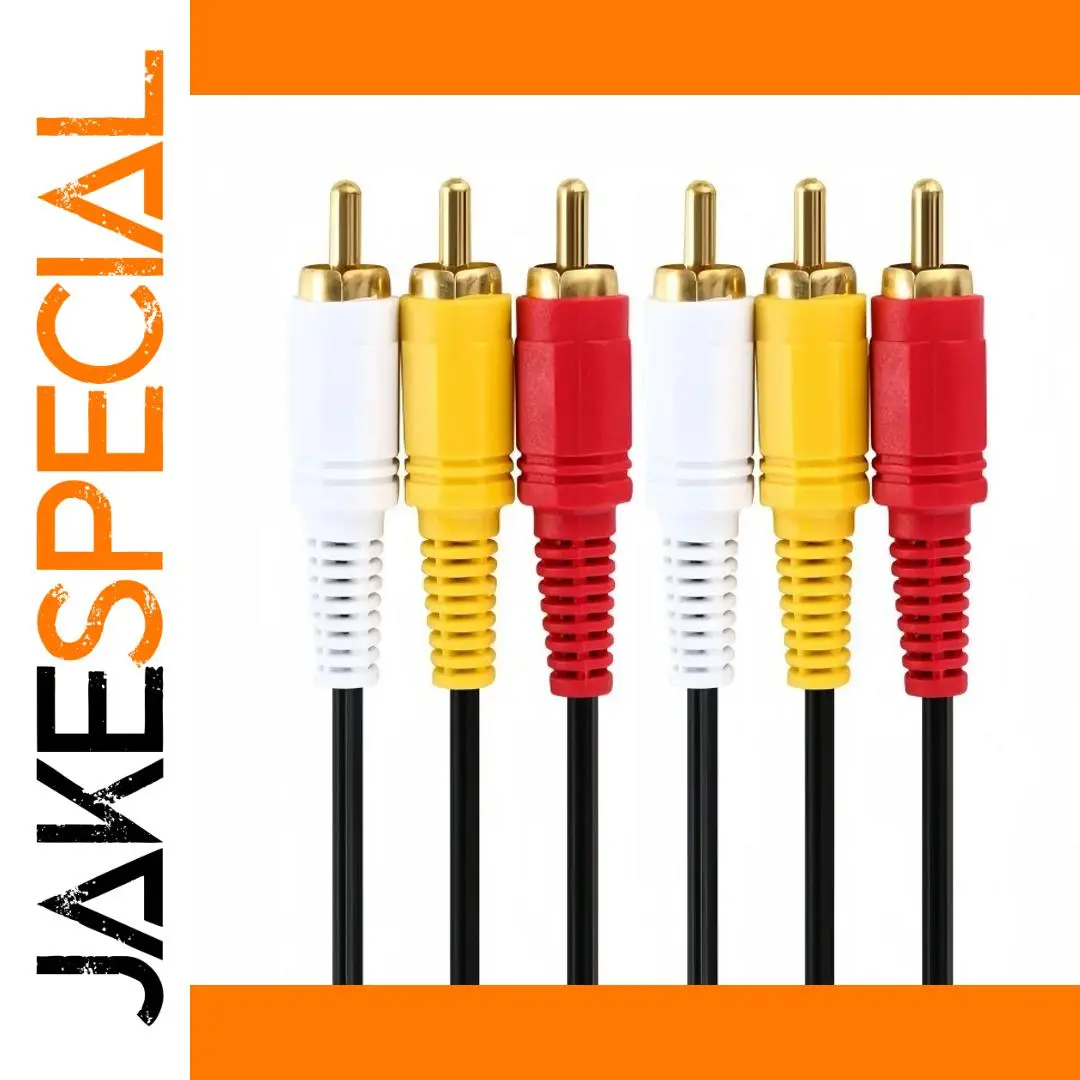 3RCA AV Extension Cable 1.5m/3m 1 3RCA AV Extension Cable 1.5m/3m