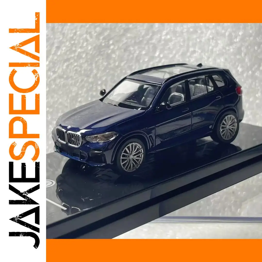 Dark Blue BMW X5 G05 1/64 Scale Die-Cast Model 1 Dark Blue BMW X5 G05 1/64 Scale Die-Cast Model