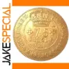 Vintage Copper Brazil Coin Replica 1840 Era