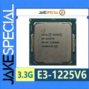 Intel Xeon E3-1225V6 CPU 3.3GHz, 8MB Cache