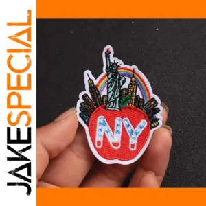 New York Architecture Iron-On Patch Set