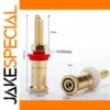 Gold-Plated DIY Audio Terminal Connector Set