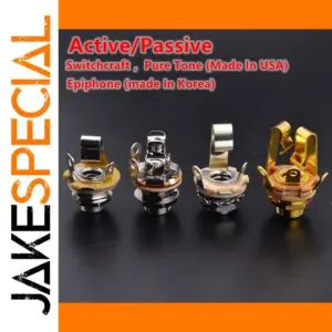 High-Quality 1/4 Inch Guitar Output Jack