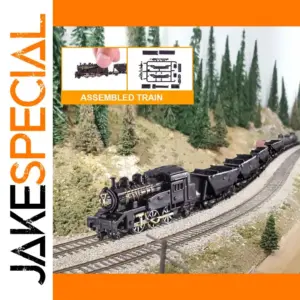 Vintage Miniature Steam Train Set for Collectors