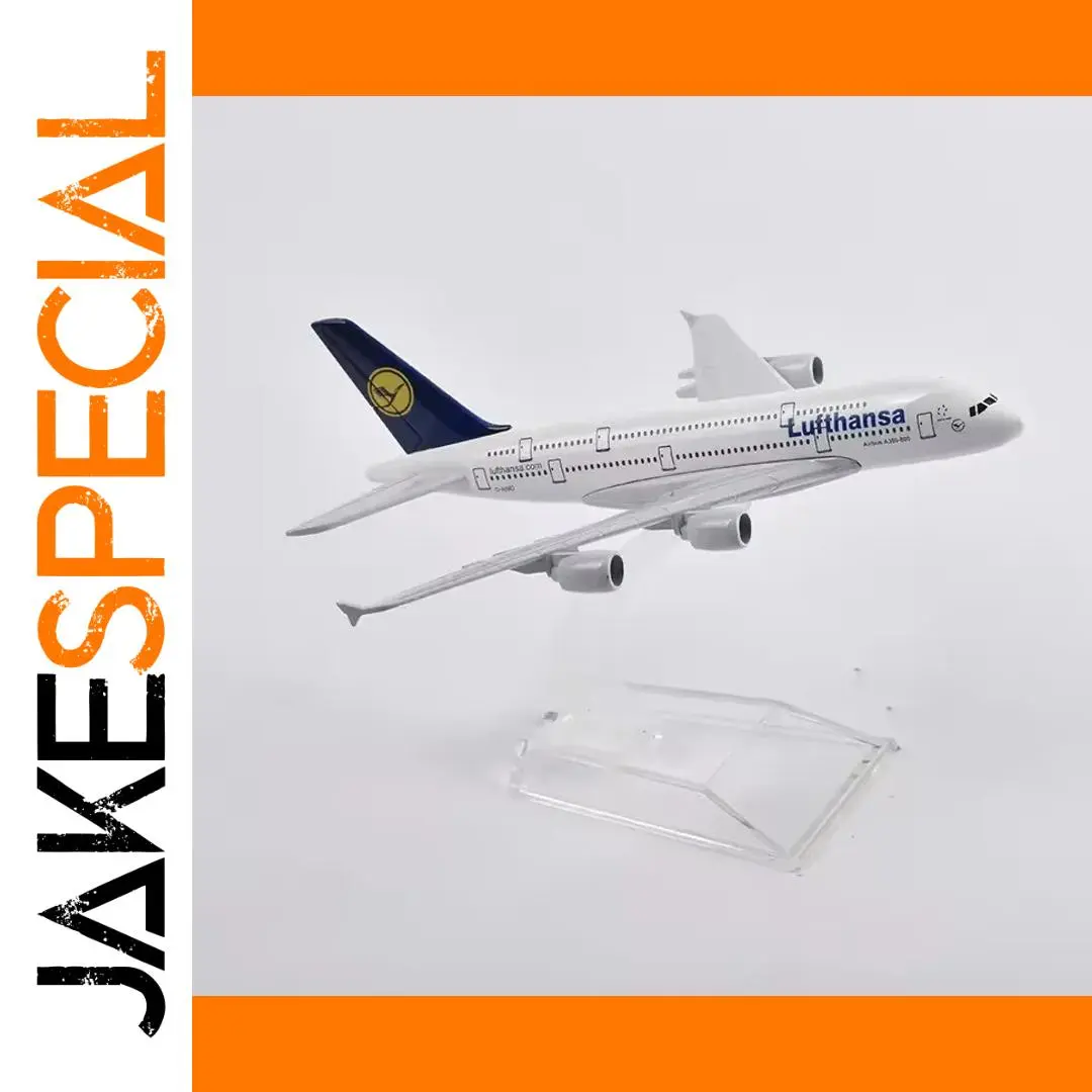 Lufthansa Airbus A380 16cm Diecast Model 1 Lufthansa Airbus A380 16cm Diecast Model
