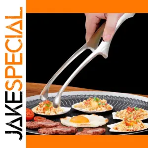 Stainless Steel Food Tongs 430mm for Grilling