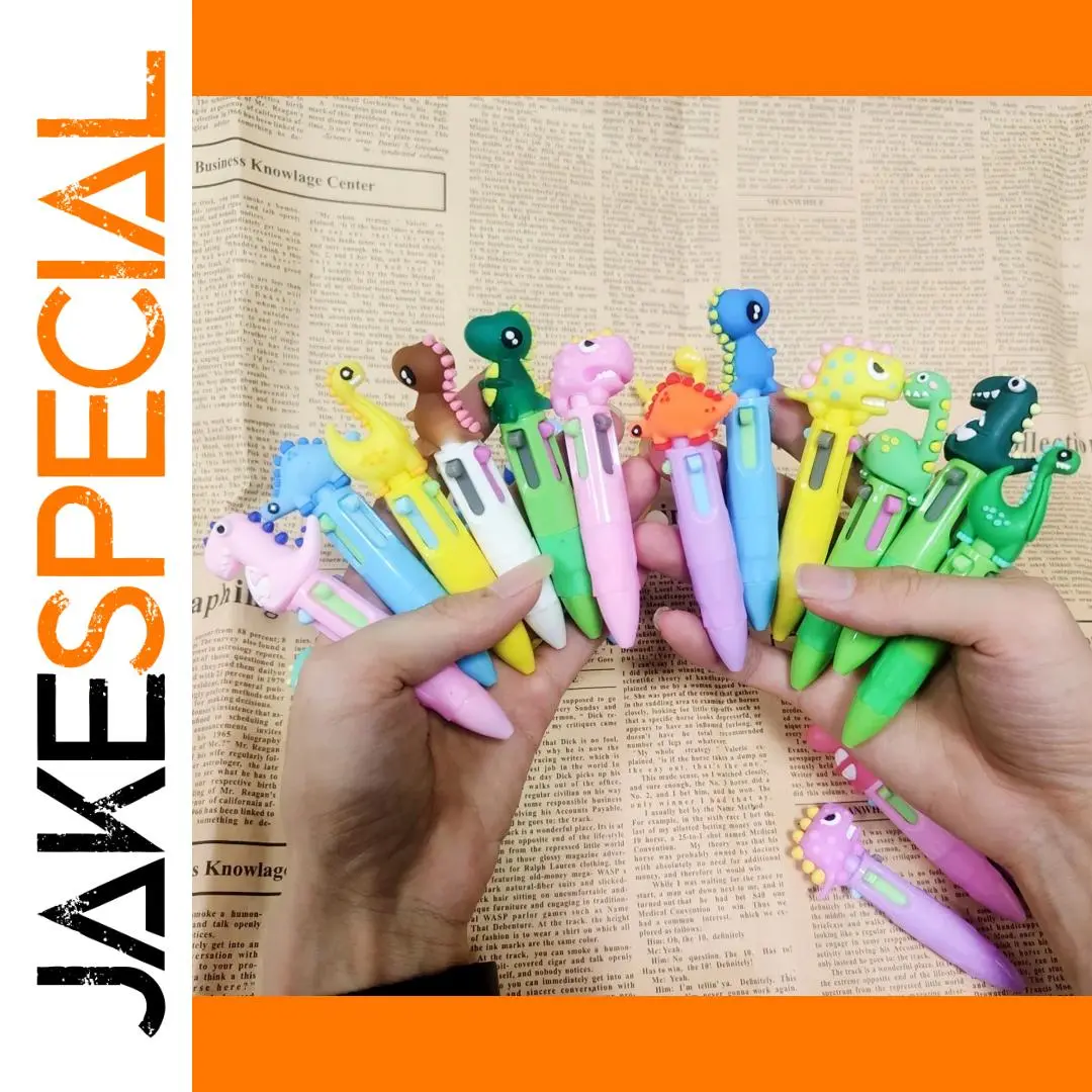 Colorful Dinosaur Mini Ballpoint Pen Set 1 Colorful Dinosaur Mini Ballpoint Pen Set