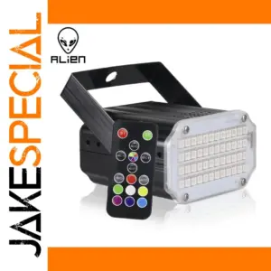 48-LED RGB UV Stage Light with Remote