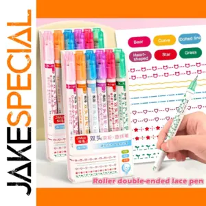 Vibrant Dual-Tip Highlighters Set (3 or 6 Pieces)