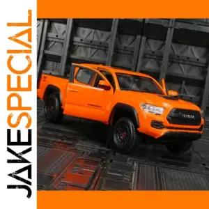 Vibrant Orange Toyota Tacoma Diecast Model 1:27