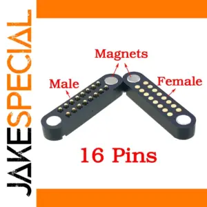 16-Pin Gold-Plated Pogo Pin Connector CX-009