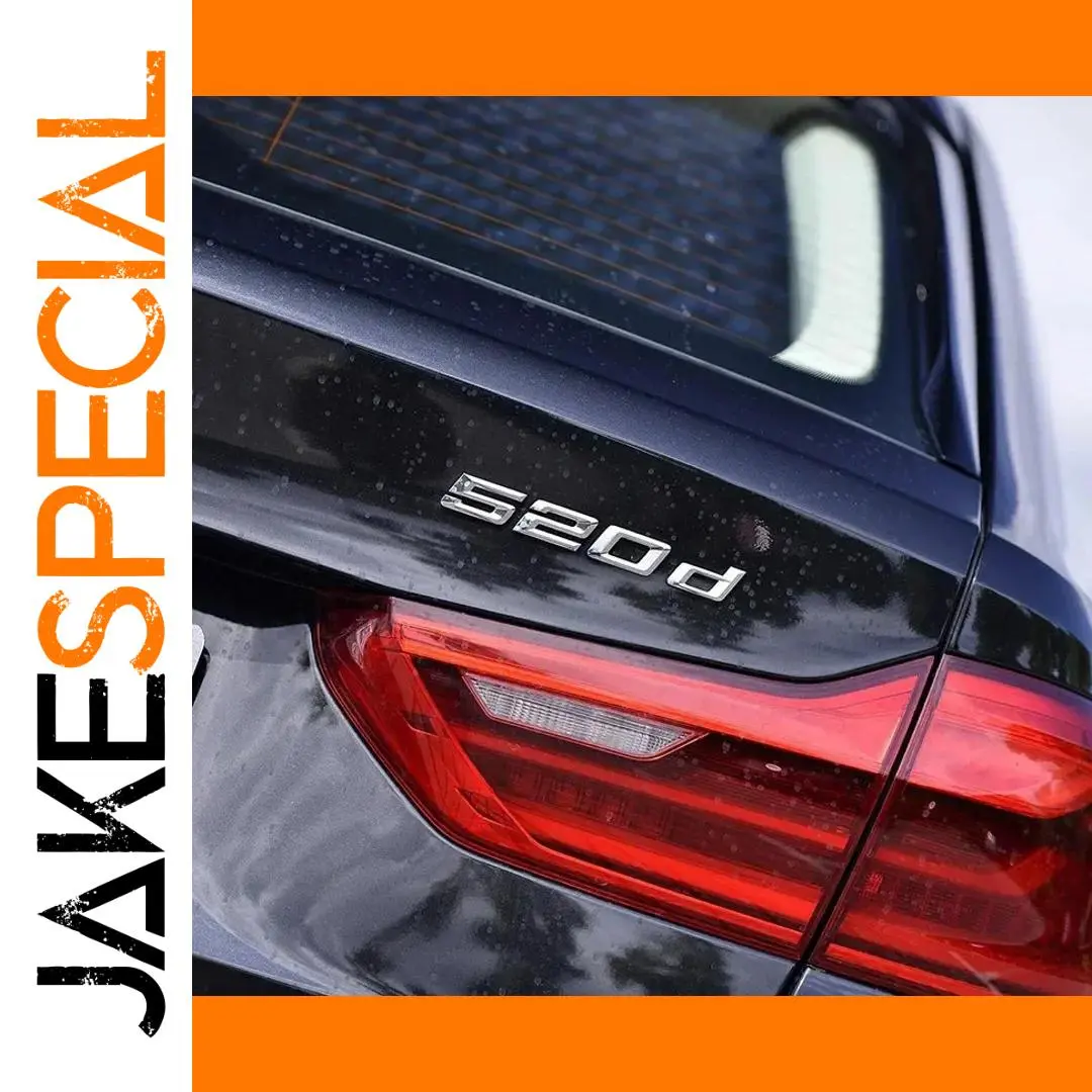 BMW 5 Series ABS Rear Trunk Emblem Badge 1 BMW 5 Series ABS Rear Trunk Emblem Badge