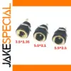 Female DC Power Socket Panel Mount 5.5mm Variants