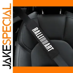 Ralliart Seat Belt Covers for Car Interior