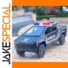 1:32 Scale Diecast Police Car with Lights