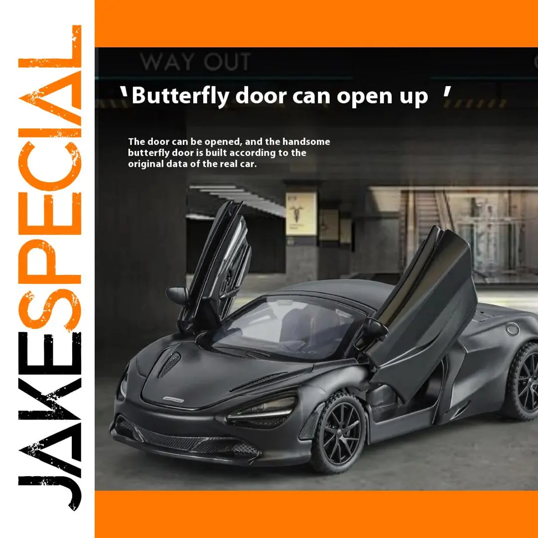 1:32 McLaren 720S Diecast Model with Lights 1 1:32 McLaren 720S Diecast Model with Lights