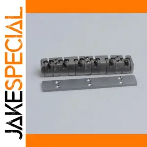 Stainless Steel LP Guitar Nut with Adjustable Saddles