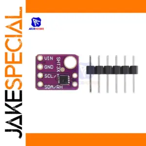 Purple Digital Temperature and Humidity Sensor Module