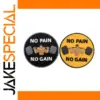 No Pain No Gain PVC Fitness Patch 3.15 Inch