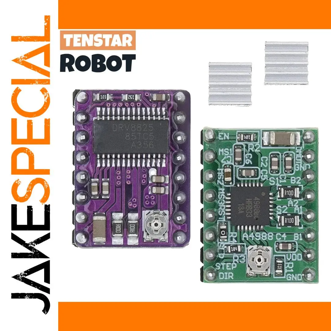 Dual Stepper Motor Driver Modules Set 35V / 2A & 45V / 1.5A 1 Dual Stepper Motor Driver Modules Set 35V / 2A & 45V / 1.5A