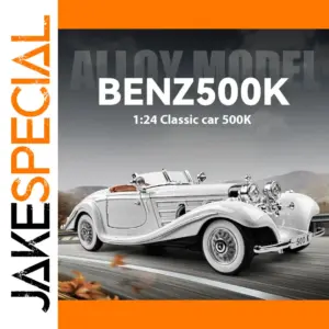 Mercedes Benz 500K Diecast Model 1:24 Scale