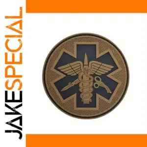 3D PVC Medical Badge for Gear Enhancement