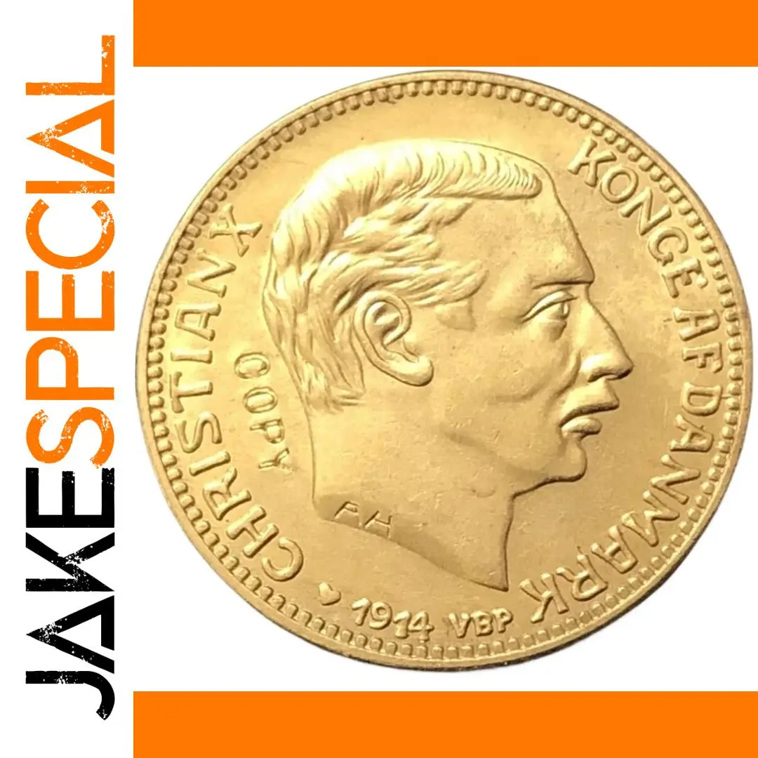 Denmark 1914 Christian X 20 Kroner Replica 1 Denmark 1914 Christian X 20 Kroner Replica