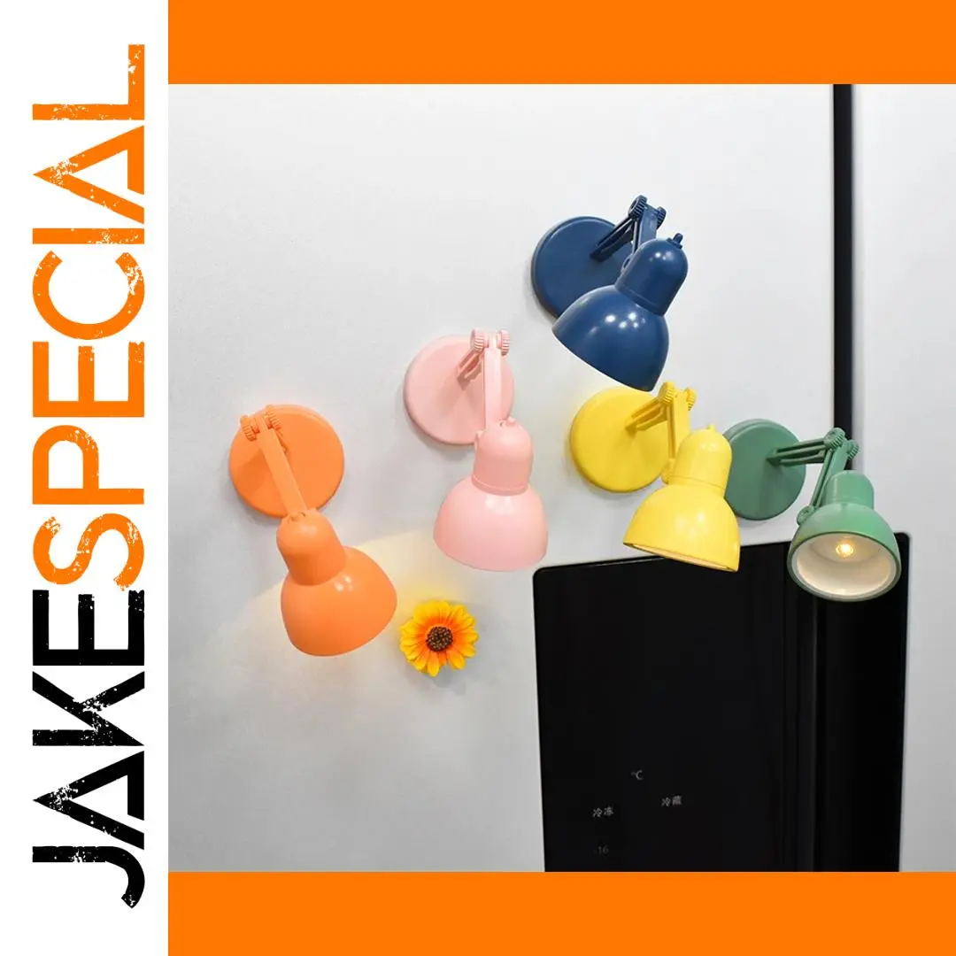 Mini Cartoon Desk Lamp Fridge Magnet Set 1 Mini Cartoon Desk Lamp Fridge Magnet Set