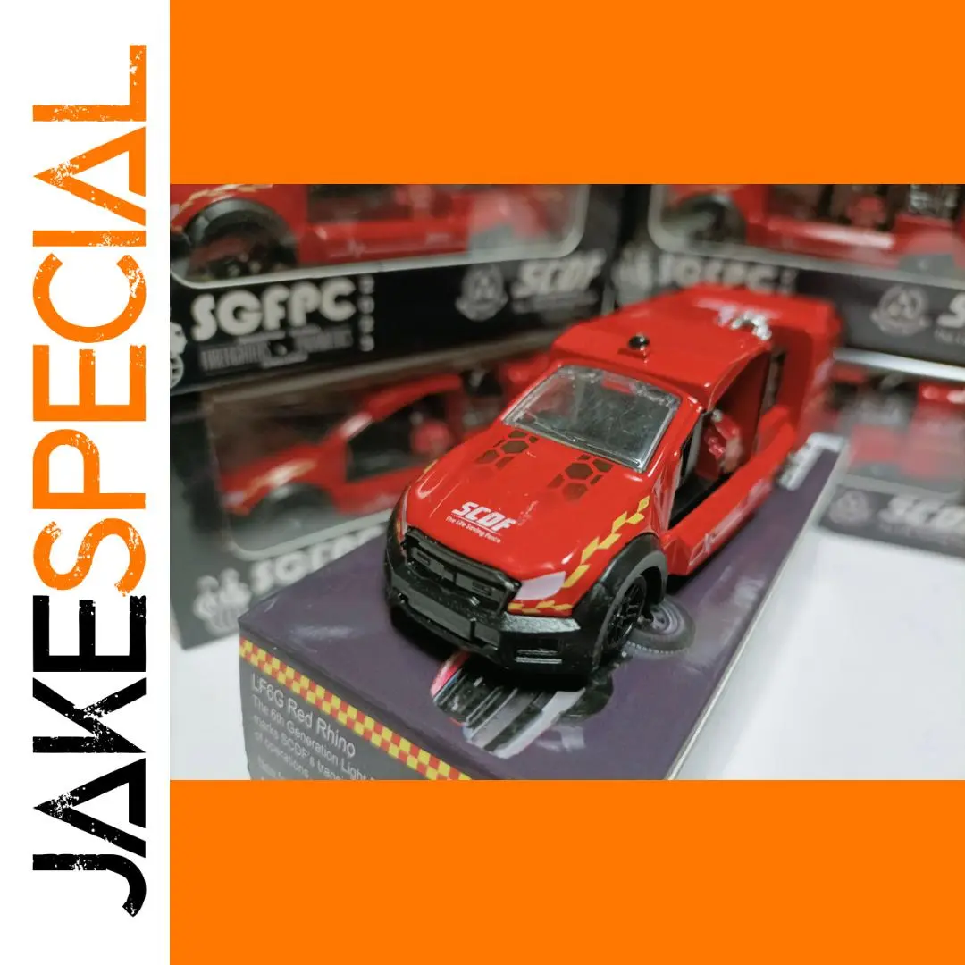Maisto Singapore Ford Ranger Firefighting Model 1 Maisto Singapore Ford Ranger Firefighting Model