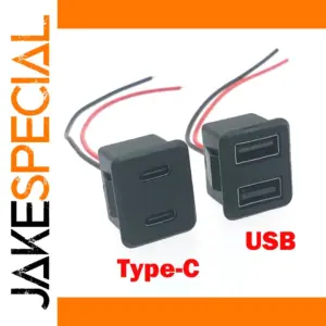 Double-Layer Type-C Charging Socket for DIY Projects