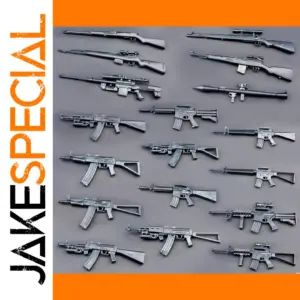 1/6 Scale Military Firearm Miniature Set