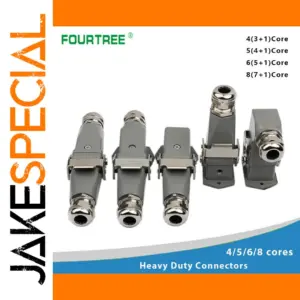 Heavy Duty Connector HDC HA Series 4-8 Cores