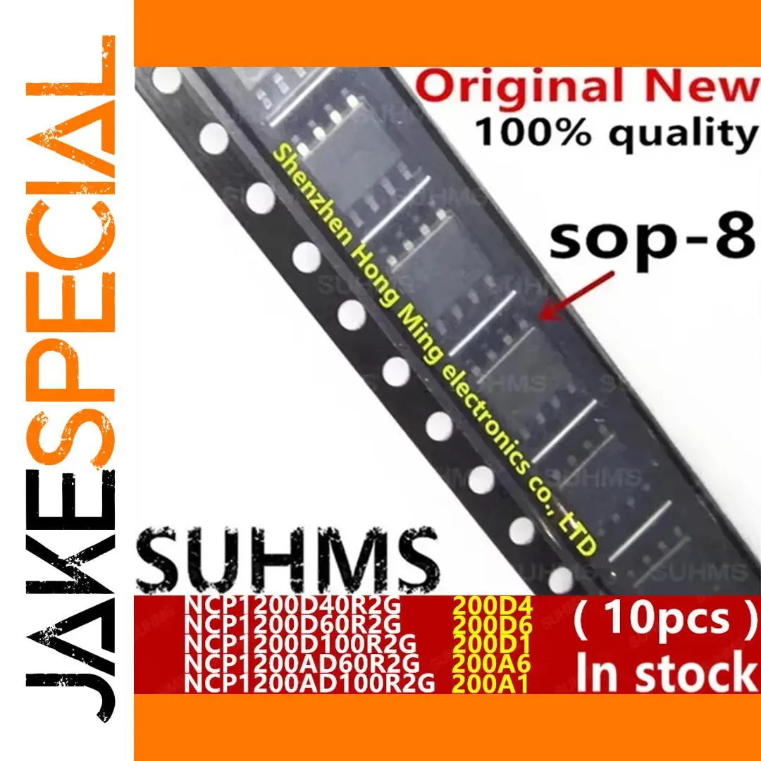 NCP1200 Drive IC Set SOP-8 Pack of 10 1 NCP1200 Drive IC Set SOP-8 Pack of 10