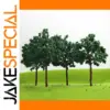 G Scale Model Trees Set - 14cm, 4 pcs