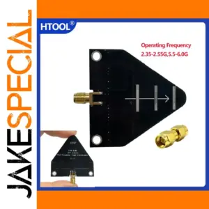 Dual-Band 2.4/5.8 GHz Antenna with SMA Connector