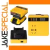 Yellow Lithium Power Inverter for Outdoor Use
