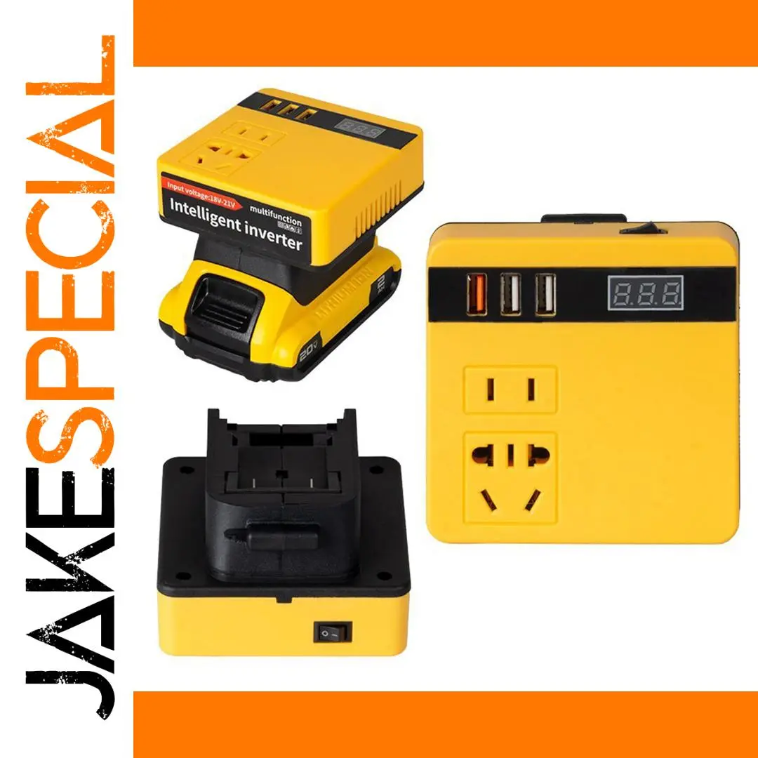 Yellow Lithium Power Inverter for Outdoor Use 1 Yellow Lithium Power Inverter for Outdoor Use