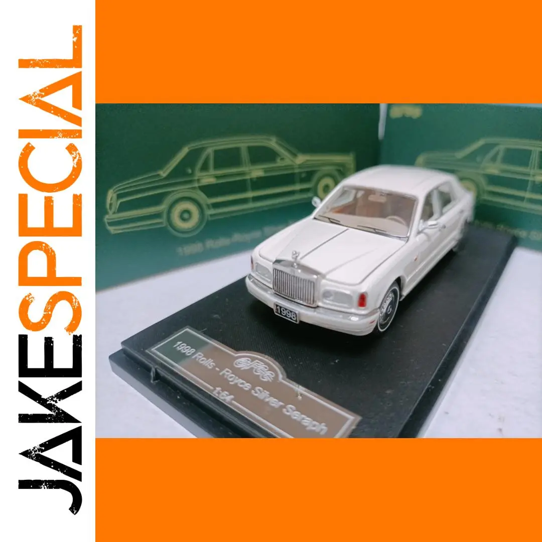 White Diecast Rolls-Royce Silver Seraph Model 1 White Diecast Rolls-Royce Silver Seraph Model