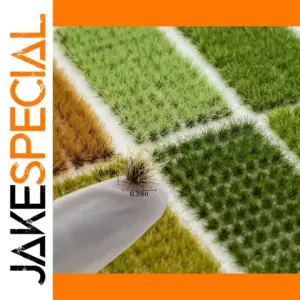 Static Grass Tufts for 1:160 Scale Dioramas